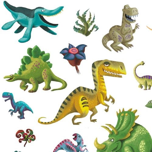Djeco Stickers Dinosaurussen - 160st - Afbeelding 2