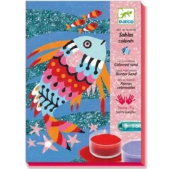 Djeco Gekleurd Zand - Regenboog Van Vissen
