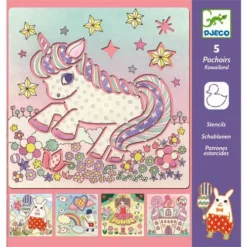 Djeco Tekensjablonen Kawaïland