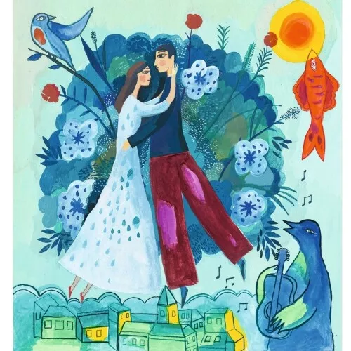Djeco Schilderen Op Kleur In A Dream – Marc Chagall - Afbeelding 4