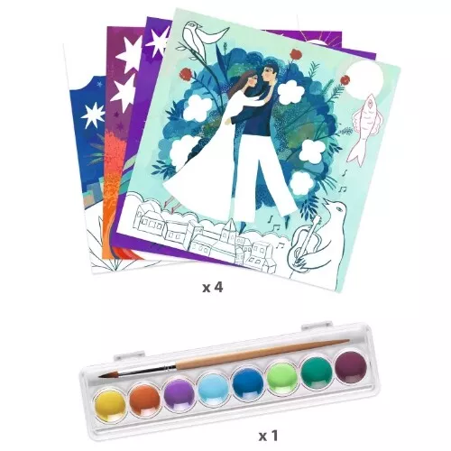 Djeco Schilderen Op Kleur In A Dream – Marc Chagall - Afbeelding 3