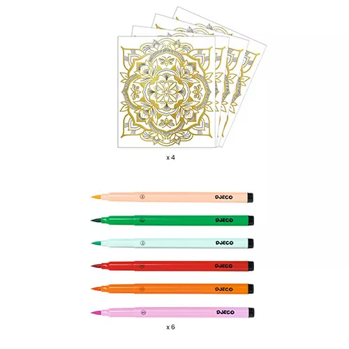 Djeco Kleurplaten Flora - Afbeelding 4
