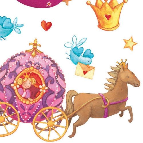 Djeco Stickers Prinsessen - 160st - Afbeelding 3