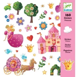 Djeco Stickers Prinsessen - 160st