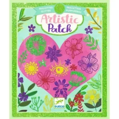 Djeco Artistieke Glitterplaatjes Bloemblaadjes