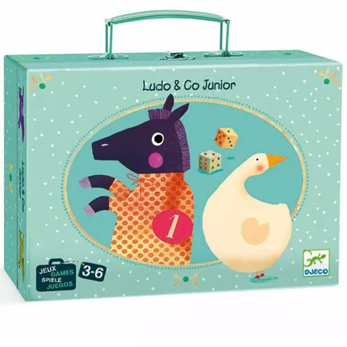 Djeco Ganzenbord Ludo & Co Junior - Afbeelding 2