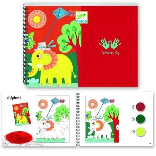 Djeco Gekleurd Zand - In De Open Lucht - Afbeelding 3