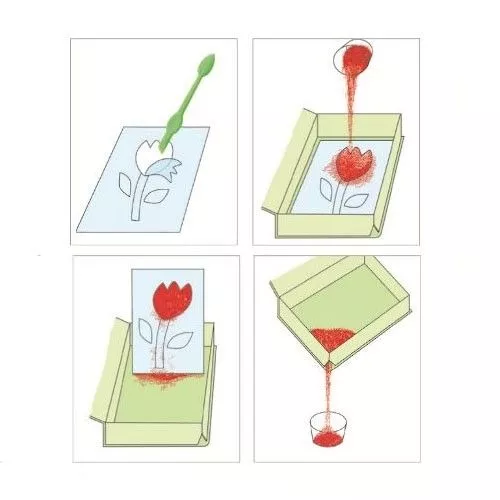 Djeco Gekleurd Zand - In De Open Lucht - Afbeelding 5