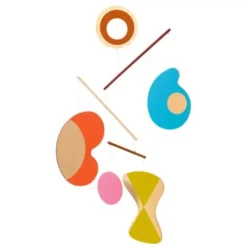 Djeco Houten Mobiel Abstractie