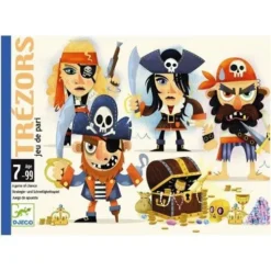 Djeco Strategie Kaartspel Piraten Trézors