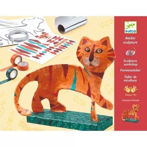 Djeco Knutselset Sculptuur De Tijger