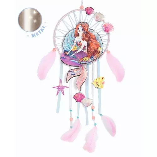 Djeco Knutselset Diy Dromenvanger - Zeemeermin - Afbeelding 2