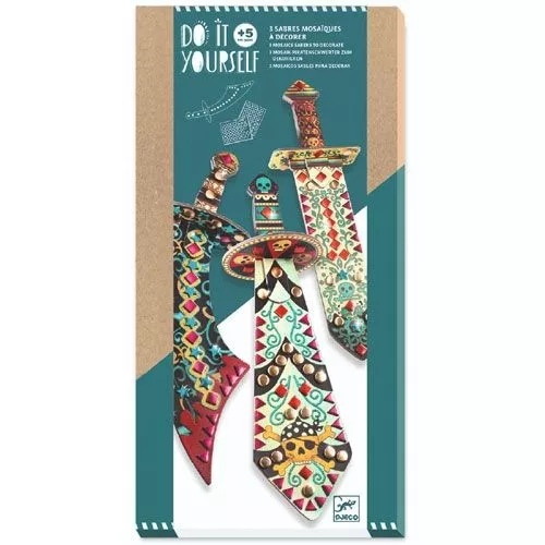 Djeco Knutselset Diy Piratenzwaarden - Afbeelding 3