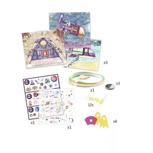 Djeco Knutselset Kunst En Techniek - Odyssee - Afbeelding 2