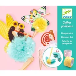 Djeco Knutselset Pompons - Feeën