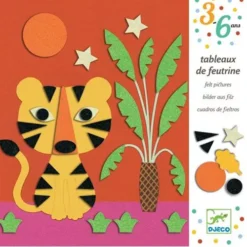 Djeco Knutselset Viltschilderijtjes