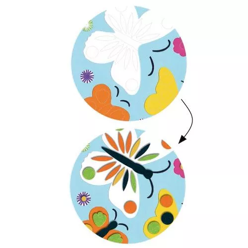 Djeco Knutselset Viltschilderijtjes - Afbeelding 2