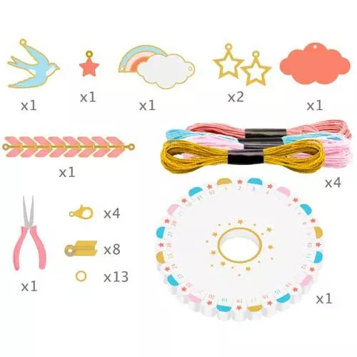 Djeco Kumihimo Armbandjes Maken - Afbeelding 4