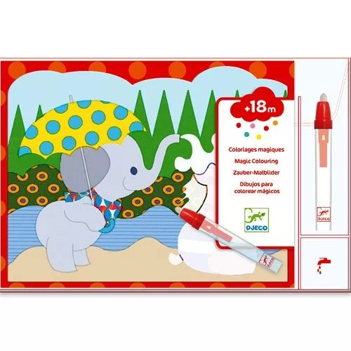 Djeco Magische Kleurplaten - Buiten