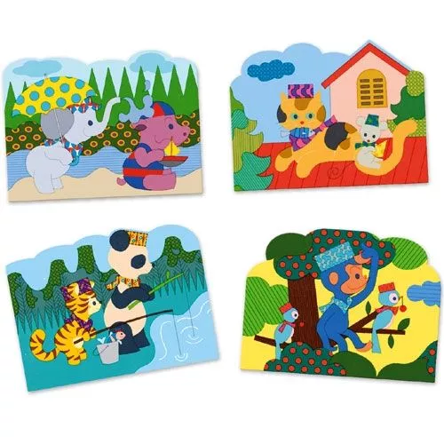 Djeco Magische Kleurplaten - Buiten - Afbeelding 2