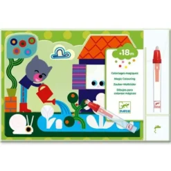 Djeco Magische Kleurplaten - In De Tuin