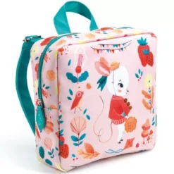 Djeco Peuterrugzak Konijn - Roze - 23 Cm