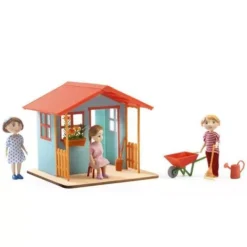 Djeco Poppenhuis Tuinhuisje