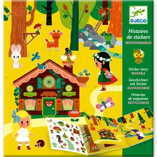 Djeco Stickerboek Toverbos