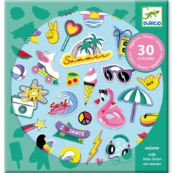 Djeco Stickers California - 30st