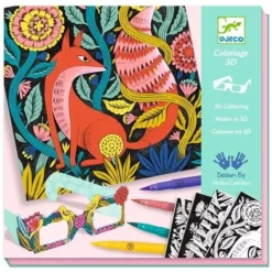 Djeco 3D Kleuren - Fantasiebos