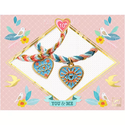 Djeco Armbandjes Maken Me & You - Friendship And Hearts