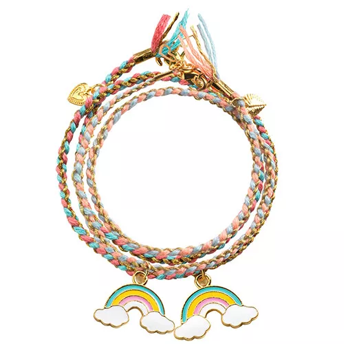 Djeco Armbandjes Maken Me & You - Rainbow Kumihimo - Afbeelding 2