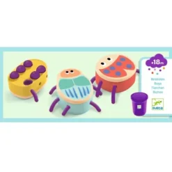 Djeco Boetseerklei Met Insecten - Myplastibugs - 3st