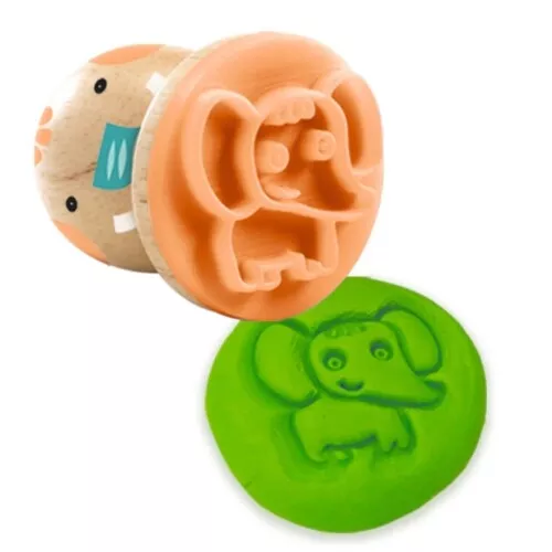 Djeco Stempels Voor Boetseerklei - Myplastistamps - 3st - Afbeelding 3