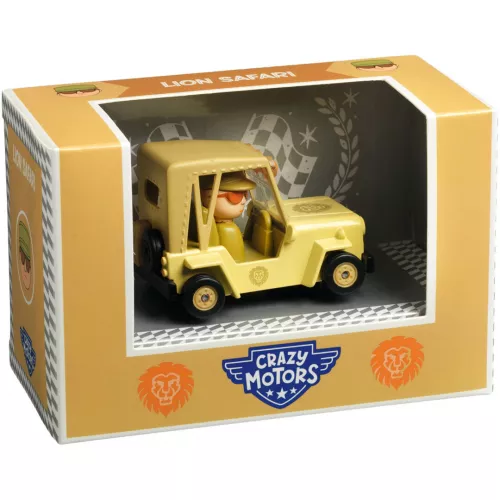 Djeco Crazy Motors Auto - Lion Safari - Afbeelding 2
