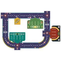 Djeco Crazy Motors Autoweg Puzzel - 24st