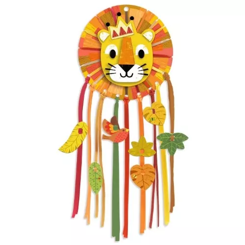 Djeco Knutselset Diy Dromenvanger - Leeuw - Afbeelding 2
