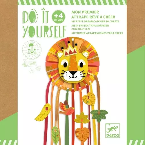 Djeco Knutselset Diy Dromenvanger - Leeuw