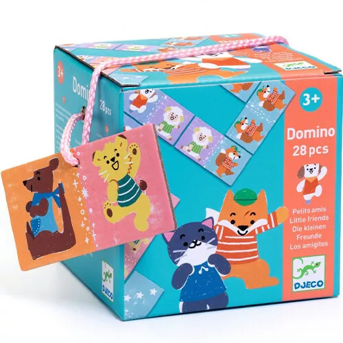 Djeco Dominospel Kleine Vrienden - Afbeelding 2