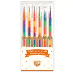 Djeco Gelpennen Regenboog - 6st