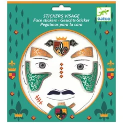 Djeco Gezichtsstickers - Ridder