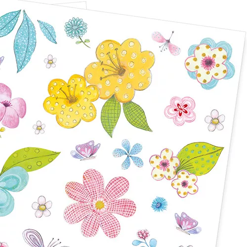 Djeco Glittertattoos - Veldbloemen - Afbeelding 2