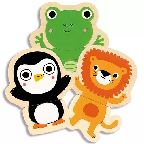 Djeco Houten Magneten Jungle (24st) - Afbeelding 3