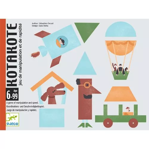 Djeco Puzzelkaartspel Kotakote - Afbeelding 2