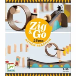 Djeco Kettingreactiespel Zig & Go - 25st