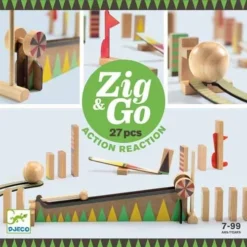 Djeco Kettingreactiespel Zig & Go - 27st