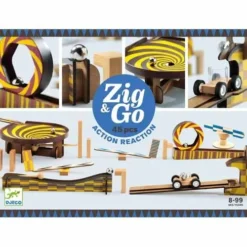 Djeco Kettingreactiespel Zig & Go - 45st