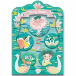 Djeco Kinderbuttons Lovely Badges - Ballet