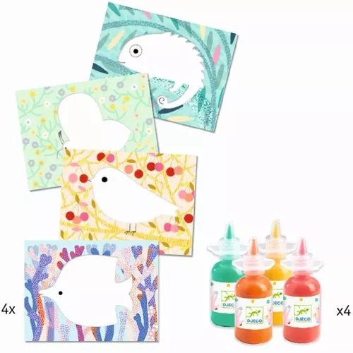Djeco Vingerverf Voor Kleintjes - Afbeelding 3
