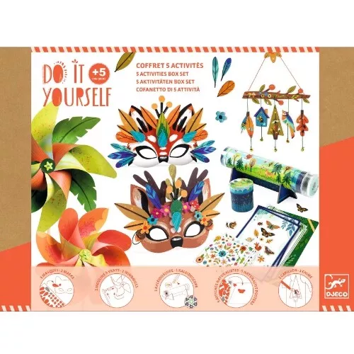 Djeco Knutselset Diy Natuur - 5 Activiteiten